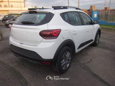 Dacia Sandero 1.2 ECO-G 120 STEPWAY EXPRESSION Bianco usata ROMA