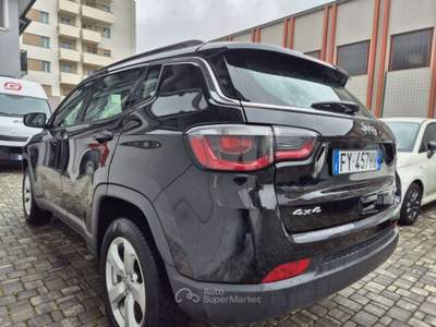 Jeep Compass Compass 2.0 mjt Longitude 4wd 140cv auto my19 Nero usata LECCO