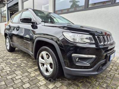 Jeep Compass Compass 2.0 mjt Longitude 4wd 140cv auto my19 Nero usata LECCO