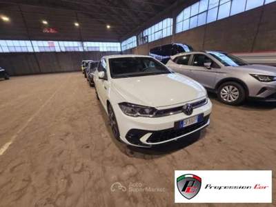 Volkswagen Polo 1.0 TSI R-Line Bianco usata Albano Laziale