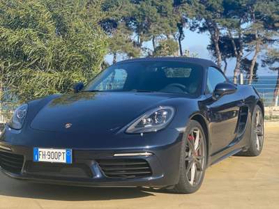 Porsche 718 718 S BOXTER NOLEGGIO LUNGO TERMINE LEASING FINANZIAMENTO Blu/Azzurro usata Milano