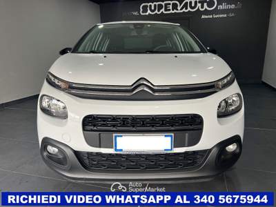 Citroen C3 PureTech 83 S&S Feel Bianco usata Atena lucana
