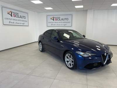 Alfa Romeo Giulia 2.0 Turbo 280 CV AT8 AWD Q4 Veloce Blu/Azzurro usata Palermo