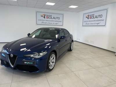Alfa Romeo Giulia 2.0 Turbo 280 CV AT8 AWD Q4 Veloce Blu/Azzurro usata Palermo