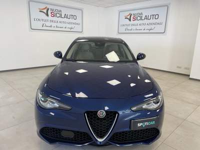 Alfa Romeo Giulia 2.0 Turbo 280 CV AT8 AWD Q4 Veloce Blu/Azzurro usata Palermo