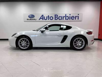 Porsche Cayman 718 2.0 T 300CV PDK Bianco usata Brescia
