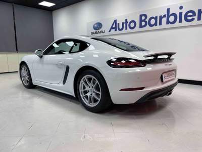 Porsche Cayman 718 2.0 T 300CV PDK Bianco usata Brescia