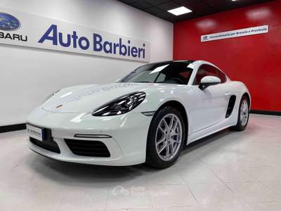 Porsche Cayman 718 2.0 T 300CV PDK Bianco usata Brescia