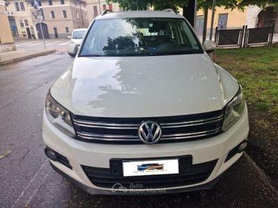 Volkswagen Tiguan 2.0 TDI 110CV  BlueMotion DISTRIBUZIONE FATTA Bianco usata Galliate