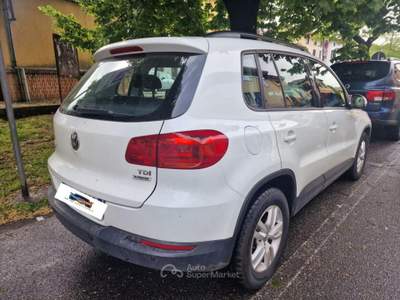 Volkswagen Tiguan 2.0 TDI 110CV  BlueMotion DISTRIBUZIONE FATTA Bianco usata Galliate