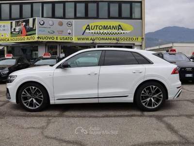 Audi Q8 45 TDI quattro tiptronic S-Line Bianco usata Besozzo Audi Q8 45 TDI quattro tiptronic S-Line Bianco usata Besozzo