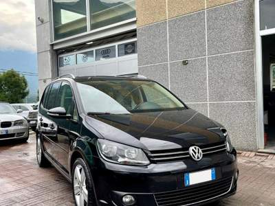 Volkswagen Touran CAMBIO DSG! Nero usata Ardenno