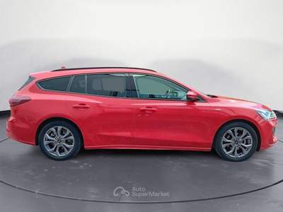 Ford Focus 4ª SERIE 1.0 ECOBOOST HYBRID 125 CV SW ST LINE X Rosso usata Bolzano