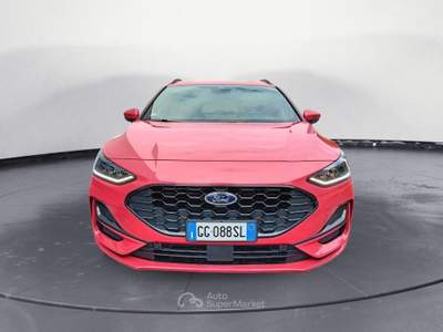 Ford Focus 4ª SERIE 1.0 ECOBOOST HYBRID 125 CV SW ST LINE X Rosso usata Bolzano