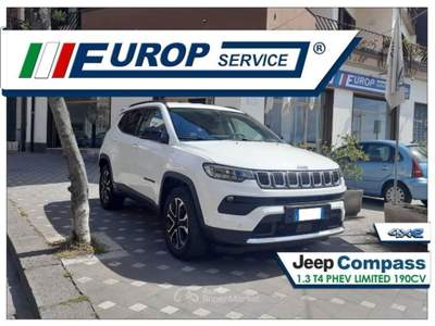 Jeep Compass 1.3 PHEV LIMITED 190CV 4XE - FULL LED usata Zafferana Etnea