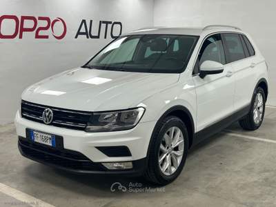 Volkswagen Tiguan Tiguan 2.0 TDI DSG Business BMT EU6 Bianco usata Civita Castellana