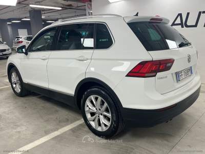 Volkswagen Tiguan Tiguan 2.0 TDI DSG Business BMT EU6 Bianco usata Civita Castellana