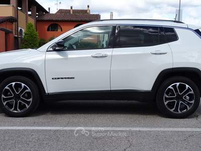 Jeep Compass 1.3 Turbo T4 150 CV aut. 2WD Limited Bianco usata Colognola ai Colli
