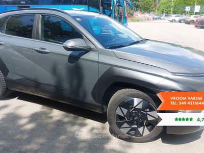 Hyundai Kona Kona HEV 1.6 DCT XLine Grigio usata Varese