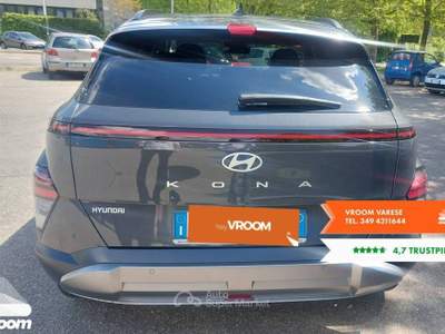 Hyundai Kona Kona HEV 1.6 DCT XLine Grigio usata Varese