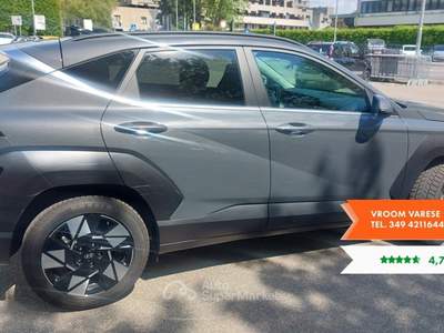 Hyundai Kona Kona HEV 1.6 DCT XLine Grigio usata Varese