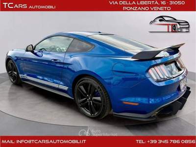 Ford Mustang 2.3- NOLEGGIO GIORNALIERO Blu/Azzurro usata ponzano veneto