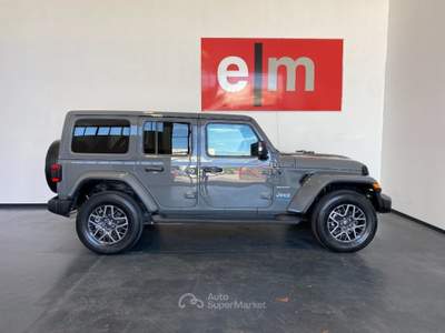 Jeep Wrangler UNLIMITED 2.0 PHEV ATX 4XE SAHARA Grigio usata Follonica