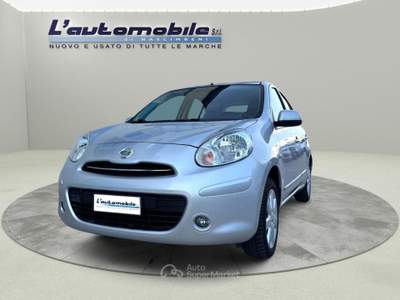 Nissan Micra 1.2 12V 5 porteTekna Argento usata Ghedi