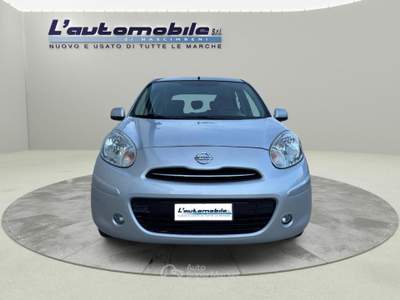 Nissan Micra 1.2 12V 5 porteTekna Argento usata Ghedi