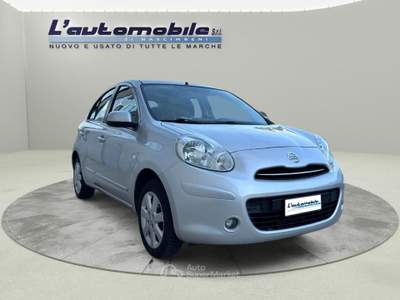 Nissan Micra 1.2 12V 5 porteTekna Argento usata Ghedi
