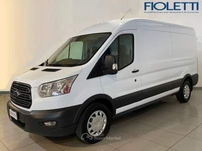 Ford Transit 2014 350 2.0TDCI ECOBLUE MHEV 130CV PL-TM FURGONE TREND Bianco usata Manerbio