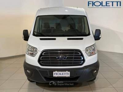 Ford Transit 2014 350 2.0TDCI ECOBLUE MHEV 130CV PL-TM FURGONE TREND Bianco usata Manerbio