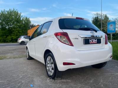 Toyota Yaris MOTORE NUOVO (60 MILA KM ATTUALI) Bianco usata Ferrara