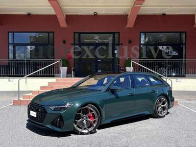 Audi RS 6 Avant 4.0 TFSI V8 quattro tiptronic Performance Verde usata Pistoia
