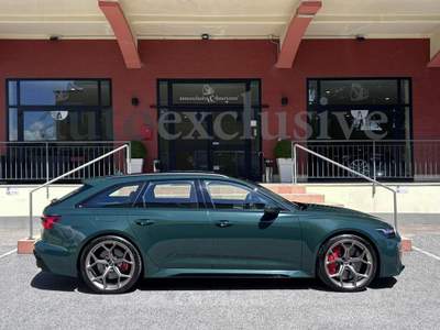 Audi RS 6 Avant 4.0 TFSI V8 quattro tiptronic Performance Verde usata Pistoia