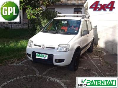 Fiat Panda FIAT PANDA 4X4 1.2 BENZINA/GPL Guidabile dai Neop. Bianco usata Rieti