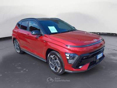 Hyundai Kona NEW 1.6 HEV DCT NLINE TT TECH Rosso usata Bolzano