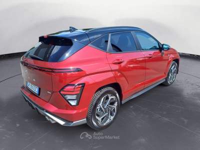 Hyundai Kona NEW 1.6 HEV DCT NLINE TT TECH Rosso usata Bolzano