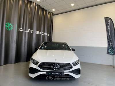 Mercedes-Benz Classe A A 200 Automatic Premium AMG Line Bianco usata Leini