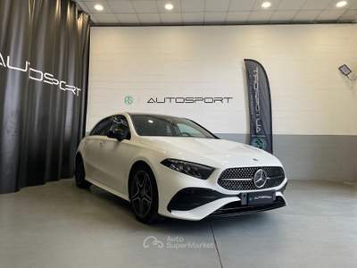Mercedes-Benz Classe A A 200 Automatic Premium AMG Line Bianco usata Leini