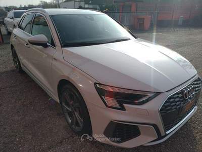 Audi A3 SPB 30 g-tron S tronic S line edition Bianco usata Castegnato