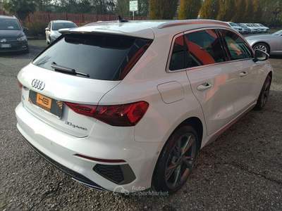 Audi A3 SPB 30 g-tron S tronic S line edition Bianco usata Castegnato