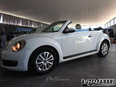 Volkswagen New Beetle VOLKSWAGEN - New Beetle Maggiolino  Cabrio 1.2 TSI  105 CV NAVI PLUS  Bianco usata CORIANO