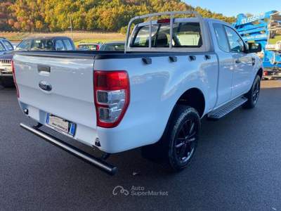 Ford Ranger 2.0 TDCi 4 posti super cab XL 4X4 4wd AUTOCARRO Bianco usata Sant'Angelo in vado