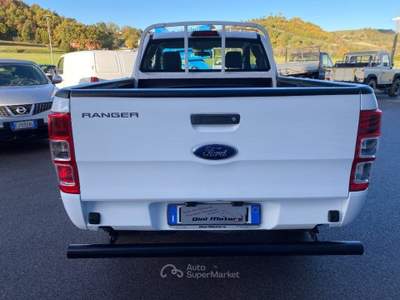 Ford Ranger 2.0 TDCi 4 posti super cab XL 4X4 4wd AUTOCARRO Bianco usata Sant'Angelo in vado