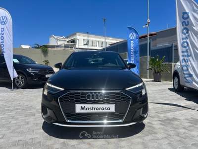 Audi A3 SPB 30 TDI Business Advanced Nero usata Monopoli