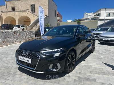 Audi A3 SPB 30 TDI Business Advanced Nero usata Monopoli Audi A3 SPB 30 TDI Business Advanced Nero usata Monopoli