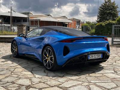 Lotus Emira Emira 3.5 V6 First Edition auto Blu/Azzurro usata Volpiano