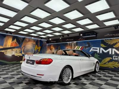 BMW Serie 4 420d 420 420d Cabrio (730) Bianco usata Calenzano