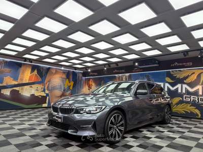 BMW Serie 3 318d 318d 48V Touring Sport GANCIO TRAINO (497) Grigio usata Calenzano